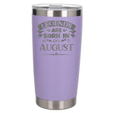 Lavender Thermal Metal Coffee Cup