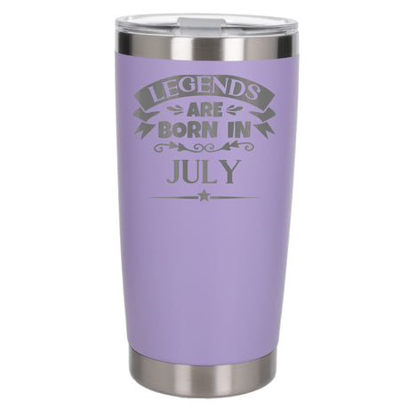 Lavender Thermal Metal Coffee Cup