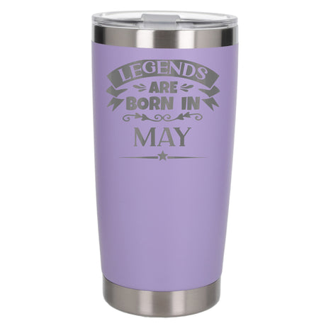 Lavender Thermal Metal Coffee Cup