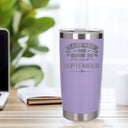 Lavender Thermal Metal Coffee Cup