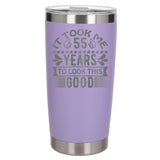 Lavender Thermal Metal Coffee Cup
