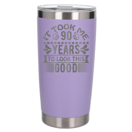 Lavender Thermal Metal Coffee Cup