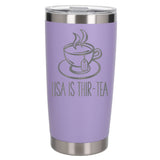 Lavender Thermal Metal Coffee Cup