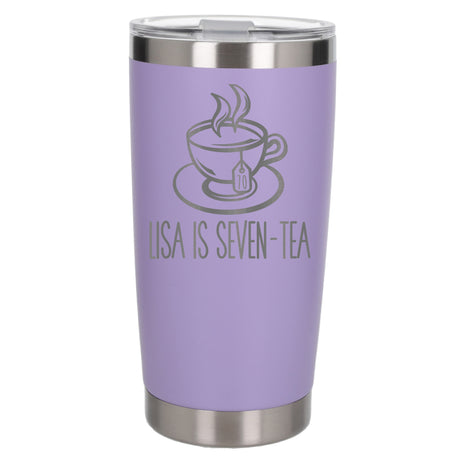 Lavender Thermal Metal Coffee Cup