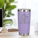 Lavender Thermal Metal Coffee Cup
