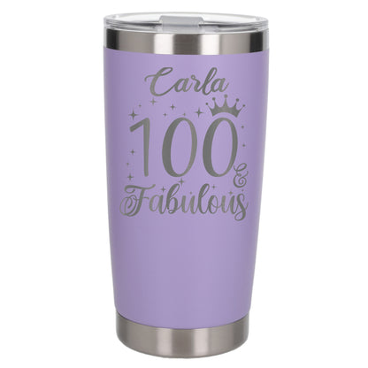 Lavender Thermal Metal Coffee Cup
