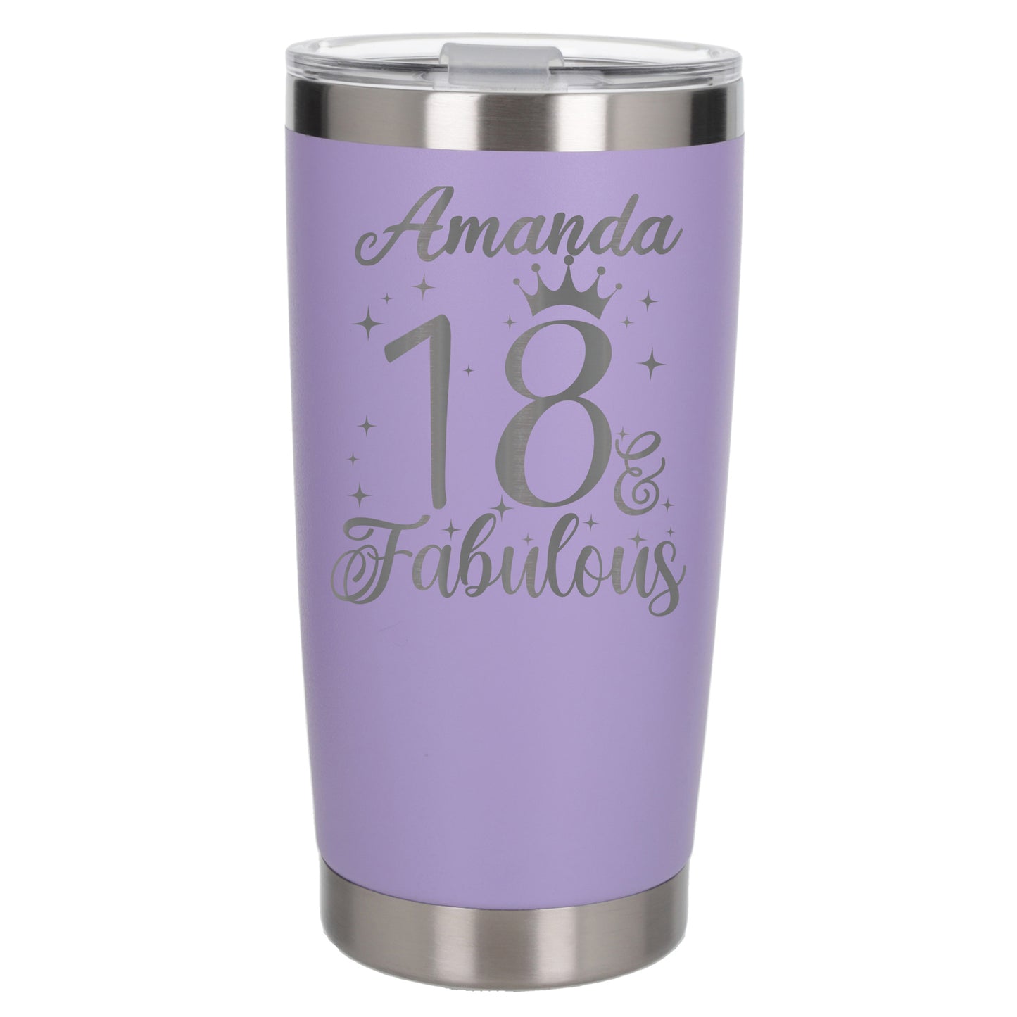 Lavender Thermal Metal Coffee Cup
