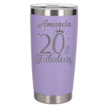 Lavender Thermal Metal Coffee Cup