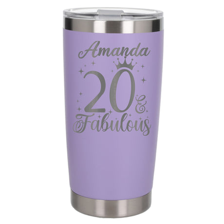 Lavender Thermal Metal Coffee Cup