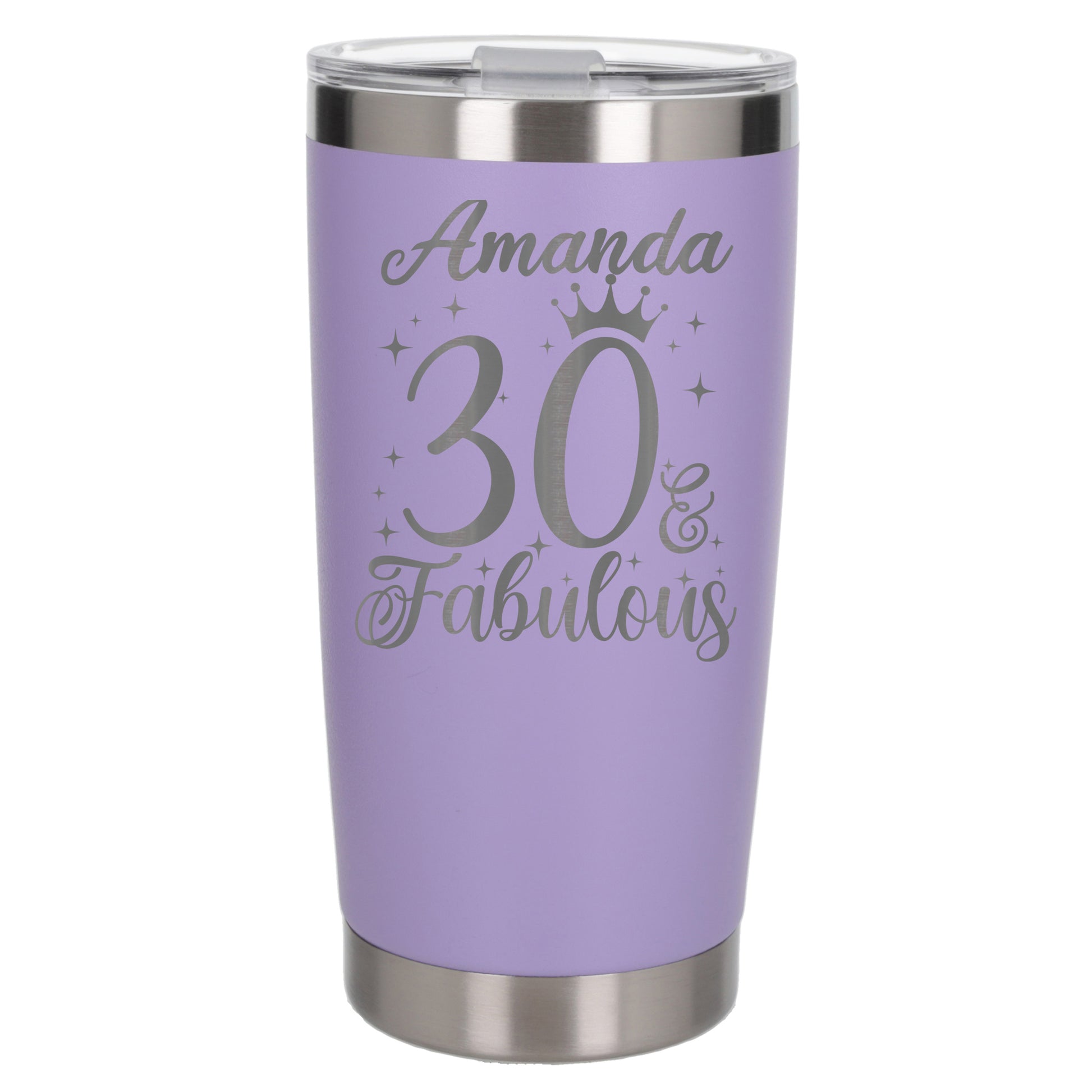 Lavender Thermal Metal Coffee Cup