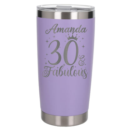 Lavender Thermal Metal Coffee Cup
