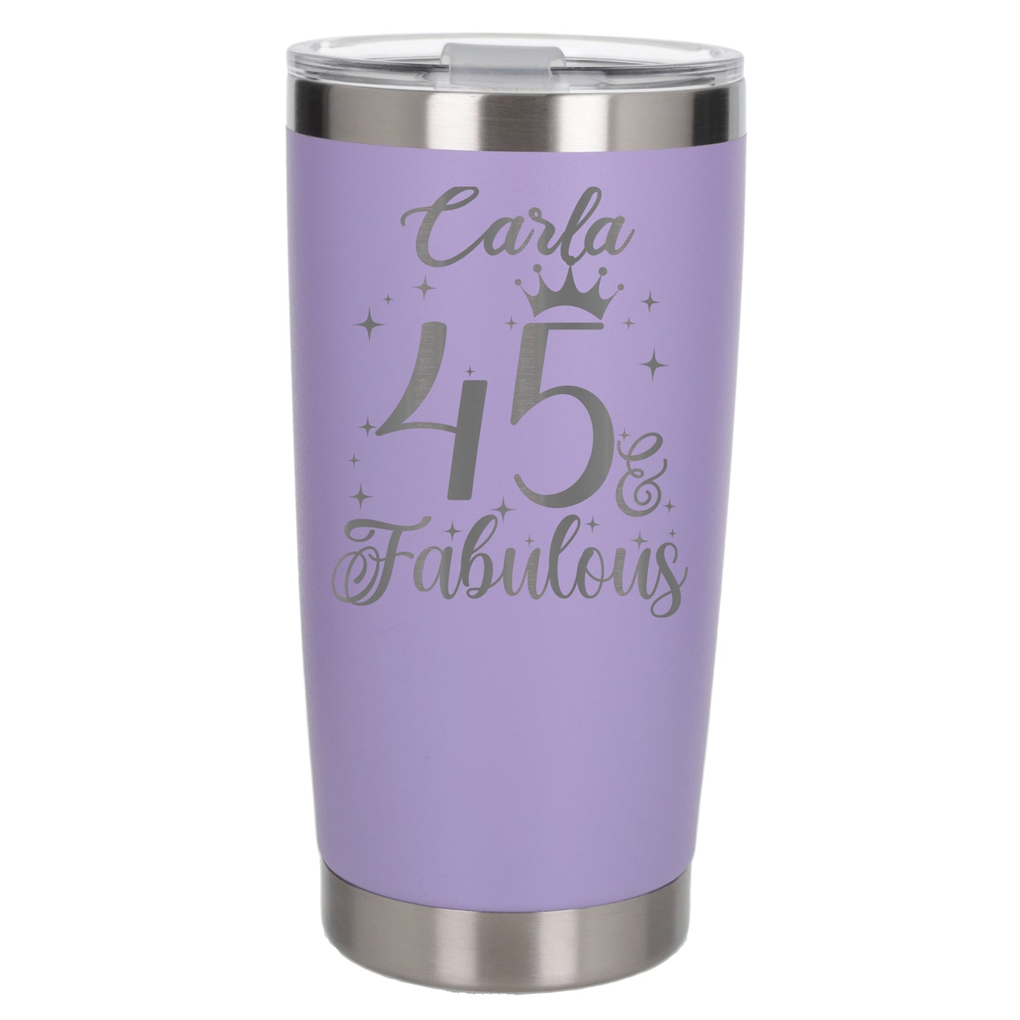 Lavender Thermal Metal Coffee Cup