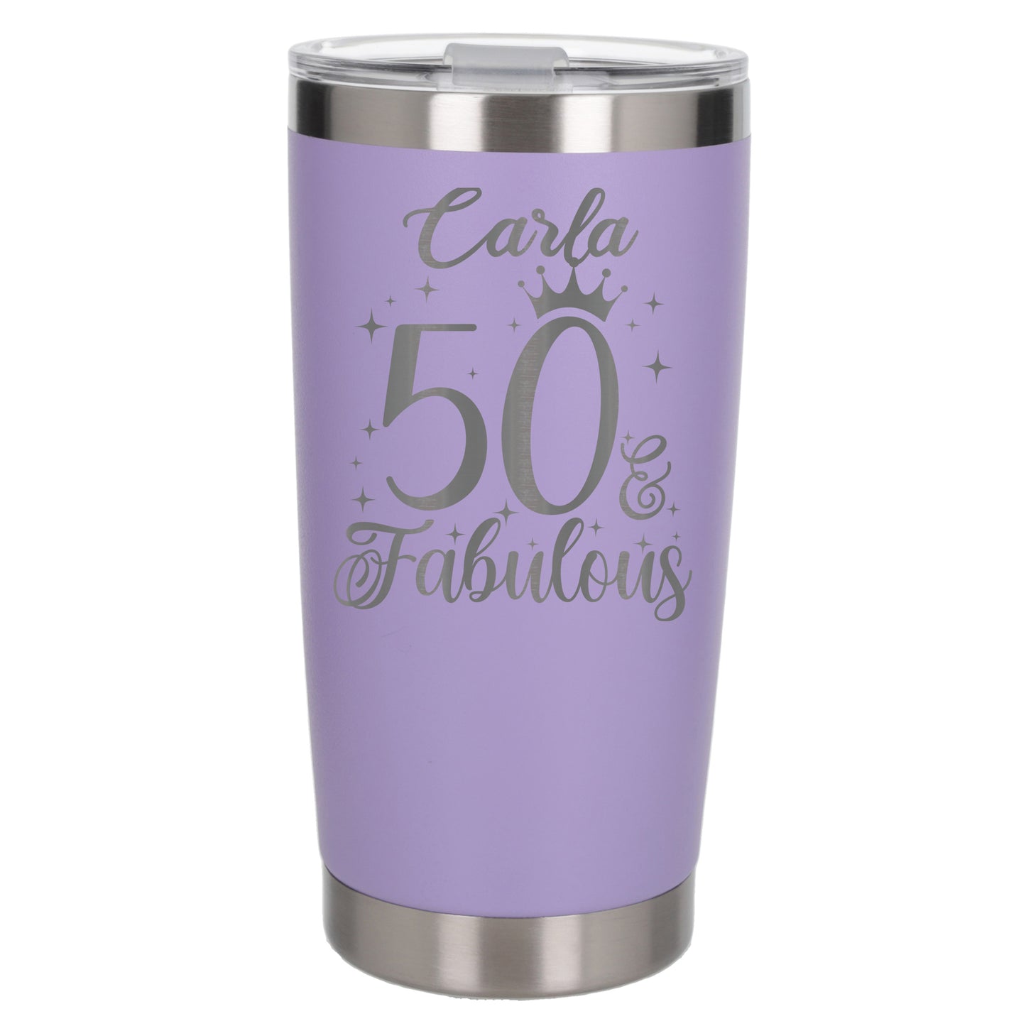 Lavender Thermal Metal Coffee Cup