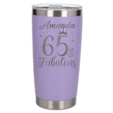 Lavender Thermal Metal Coffee Cup