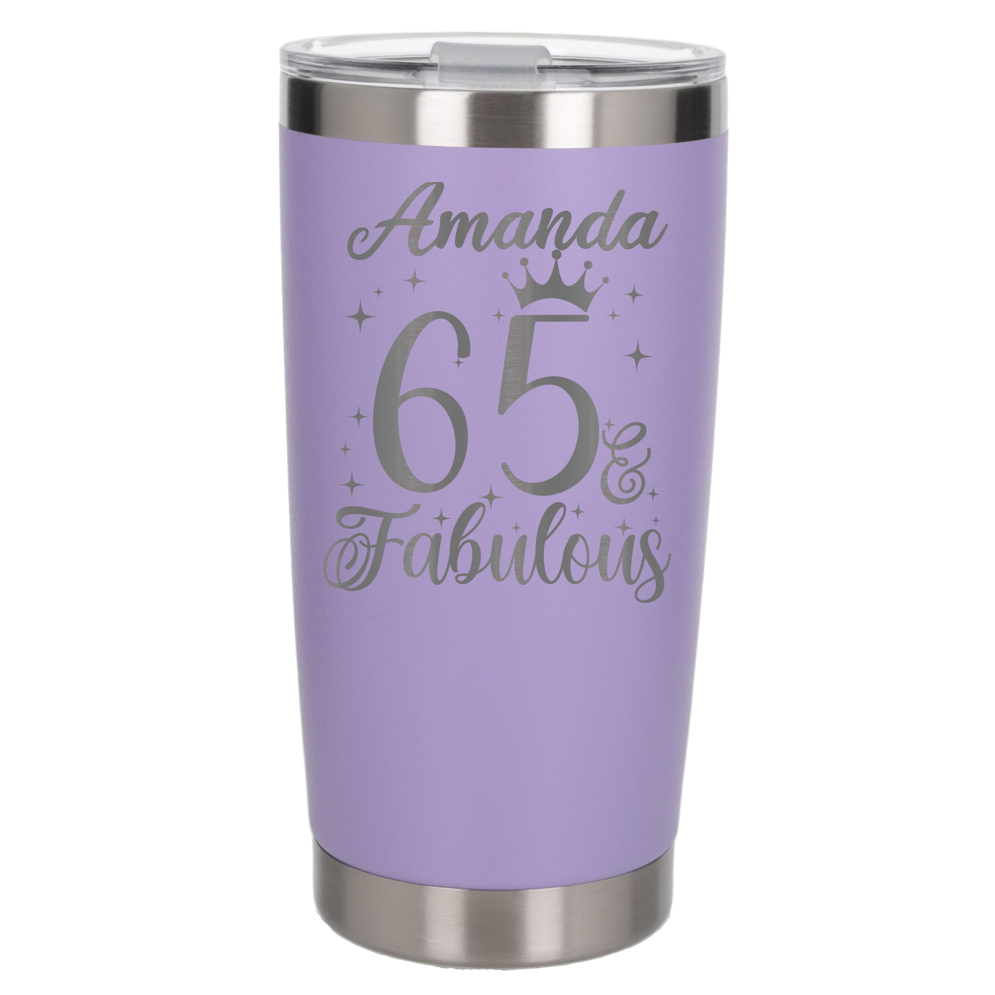 Lavender Thermal Metal Coffee Cup