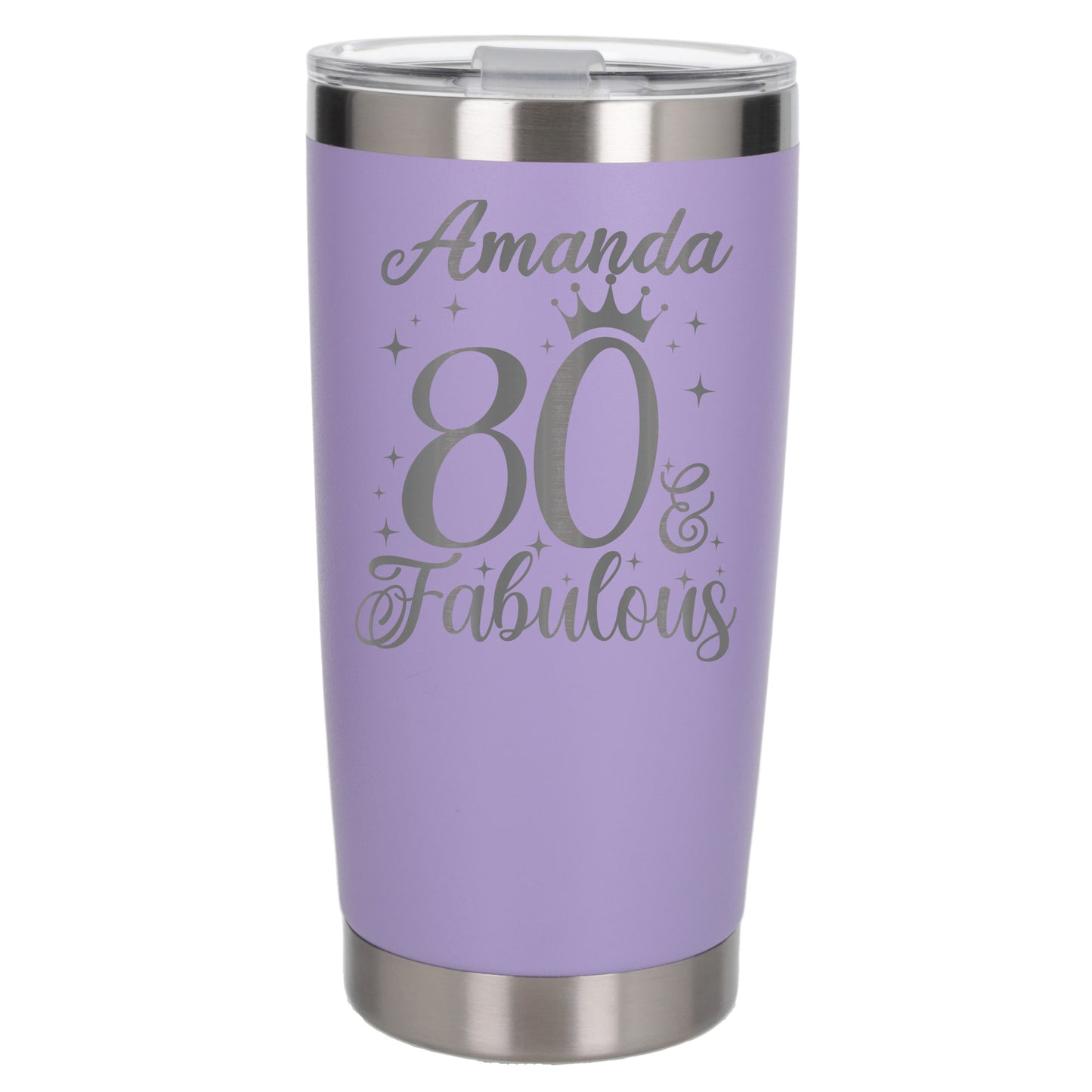 Lavender Thermal Metal Coffee Cup