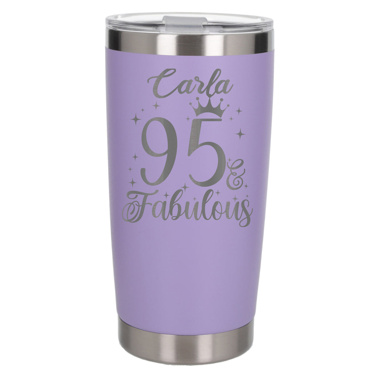 Lavender Thermal Metal Coffee Cup