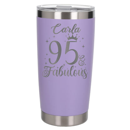 Lavender Thermal Metal Coffee Cup