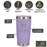 Lavender Thermal Metal Coffee Cup