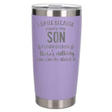 Lavender Thermal Metal Coffee Cup