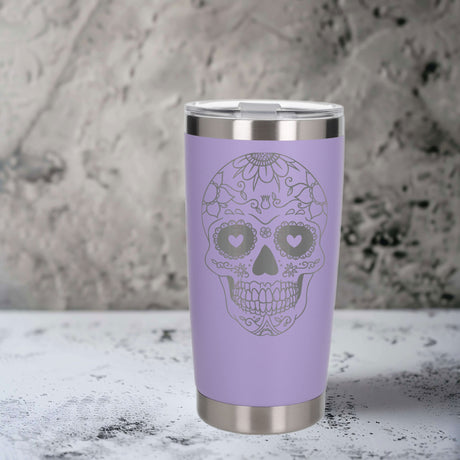 Lavender Thermal Metal Coffee Cup