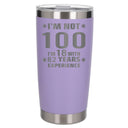 Lavender Thermal Metal Coffee Cup