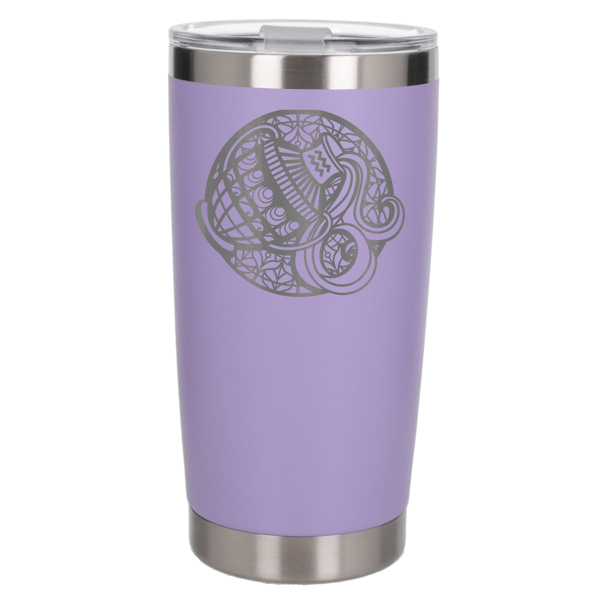Lavender Thermal Metal Coffee Cup