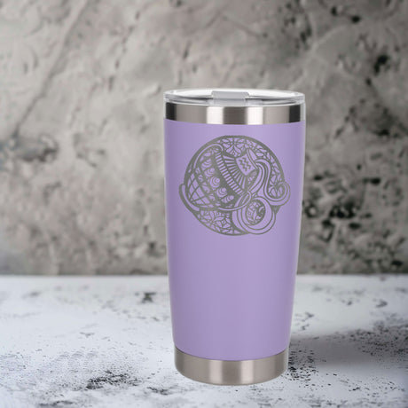 Lavender Thermal Metal Coffee Cup