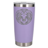 Lavender Thermal Metal Coffee Cup