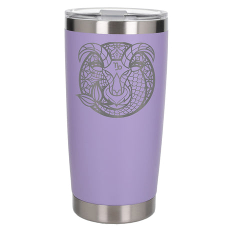 Lavender Thermal Metal Coffee Cup