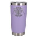 Lavender Thermal Metal Coffee Cup