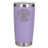 Lavender Thermal Metal Coffee Cup
