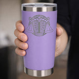 Lavender Thermal Metal Coffee Cup