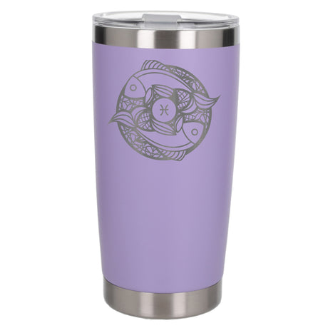 Lavender Thermal Metal Coffee Cup