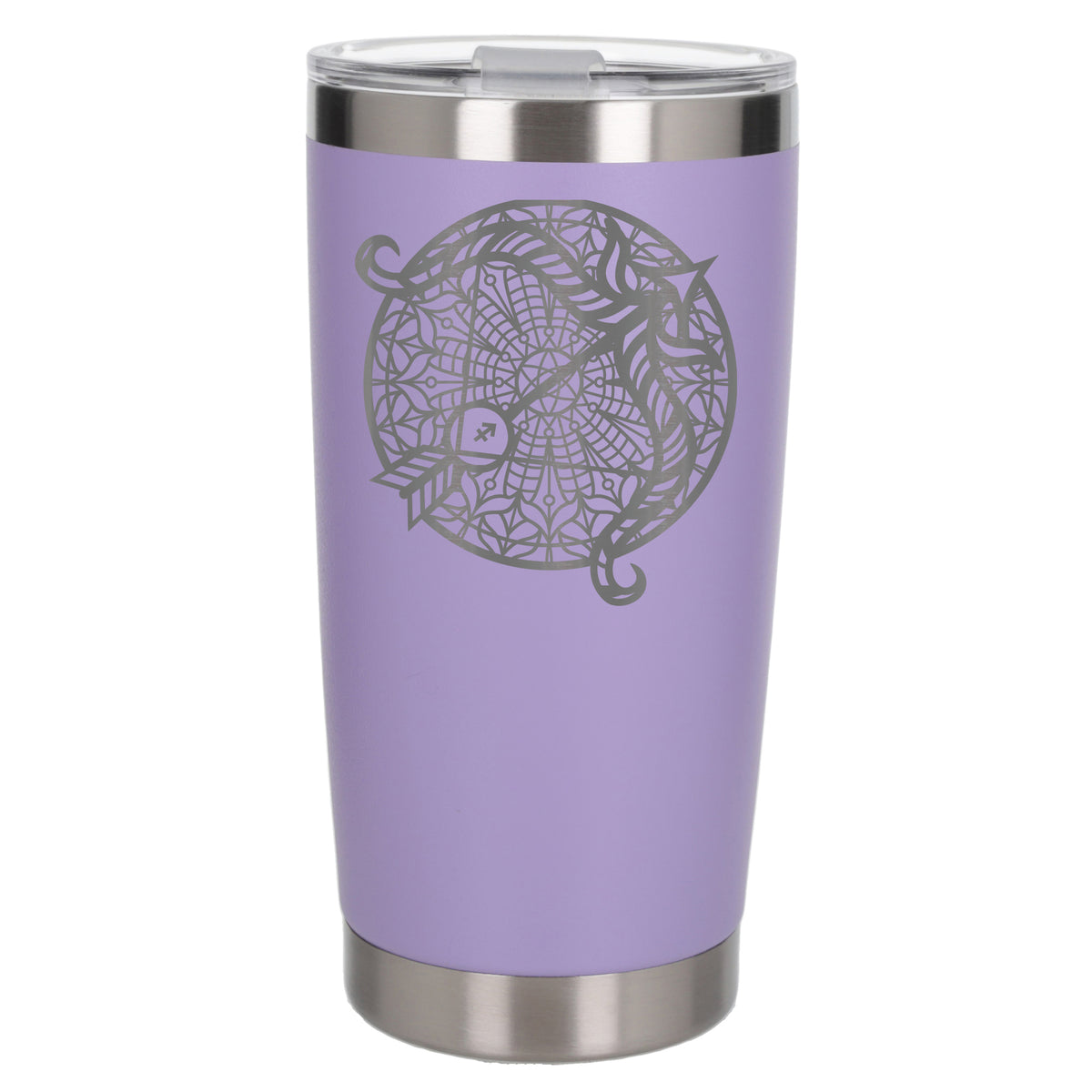 Lavender Thermal Metal Coffee Cup