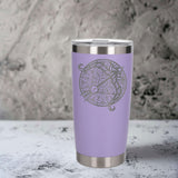 Lavender Thermal Metal Coffee Cup