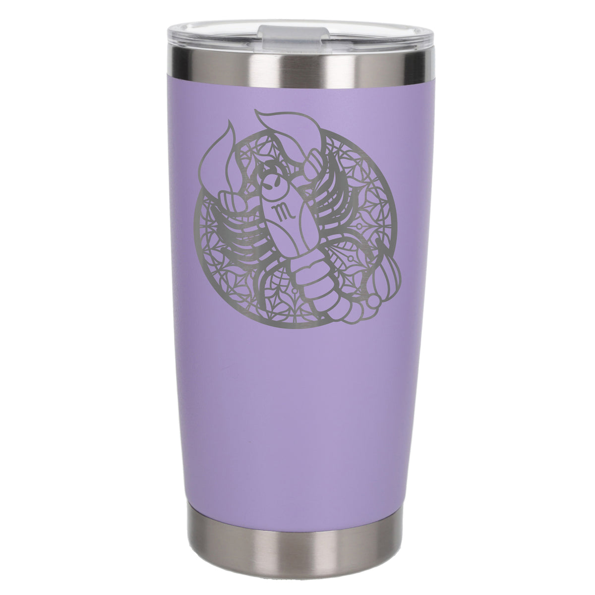 Lavender Thermal Metal Coffee Cup