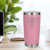 Light Pink Thermal Metal Coffee Cup