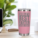 Light Pink Thermal Metal Coffee Cup