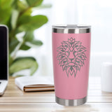 Light Pink Thermal Metal Coffee Cup