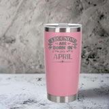 Light Pink Thermal Metal Coffee Cup