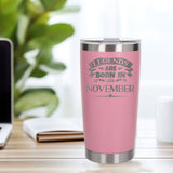 Light Pink Thermal Metal Coffee Cup