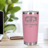 Light Pink Thermal Metal Coffee Cup