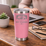 Light Pink Thermal Metal Coffee Cup