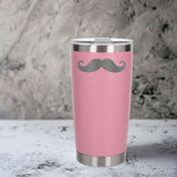 Light Pink Thermal Metal Coffee Cup