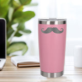 Light Pink Thermal Metal Coffee Cup