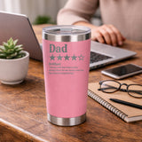 Review Engraved Travel Mug Birthday Gift, Thermal Metal Coffee Cup