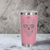 Light Pink Thermal Metal Coffee Cup