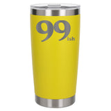 Yellow Thermal Metal Coffee Cup