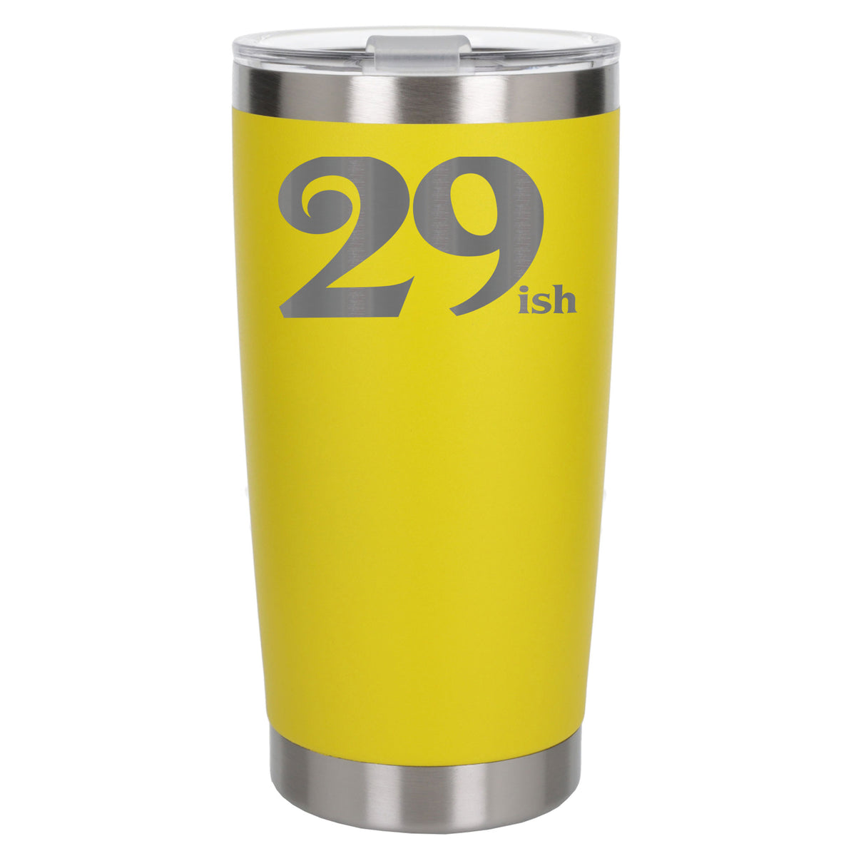 Yellow Thermal Metal Coffee Cup